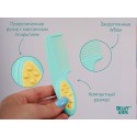 Детская щеточка с расческой цвет: мятный RBH-001-M