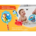 Игрушки для ванной SEA ANIMALS с сачком 6+1 шт RRT-812