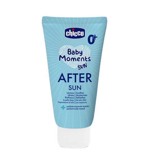 Молочко после загара с маслом ши 150 мл Chicco Baby Moments Sun 0м+