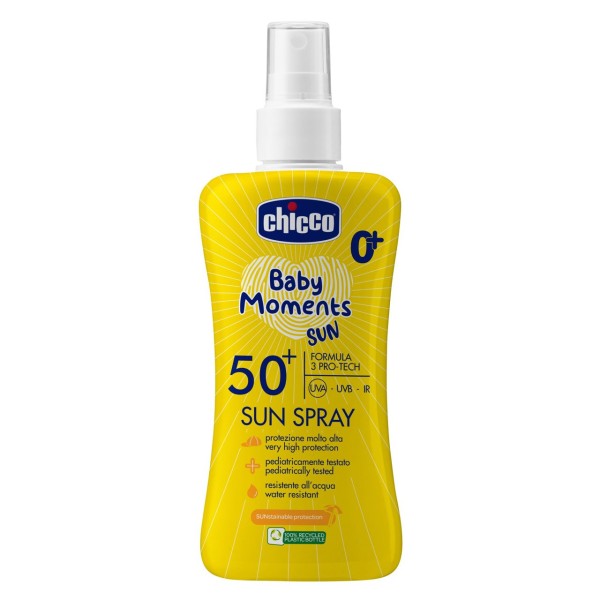 Спрей солнцезащитный Baby Moments SUN SPF50+ 150 мл Chicco