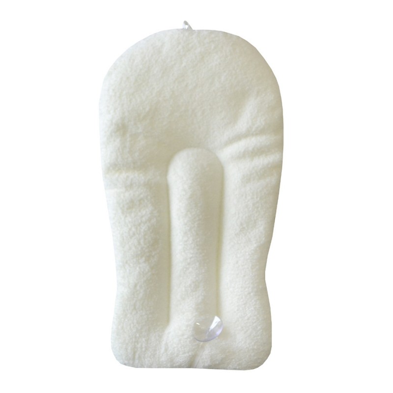 Детский валик-матрасик для купания малыша с присосками для фиксации Свет Мария цвет: молочный 219404/4м