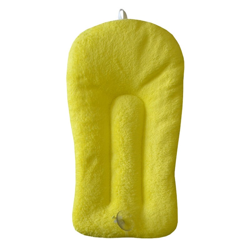 Детский валик-матрасик для купания малыша с присосками для фиксации Свет Мария цвет: желтый