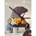 Коляска прогулочная SBL Elegante D цвет: Mokka 427739
