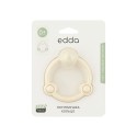 Игрушка-прорезыватель силиконовая Погремушка Кольцо Edda цвет: пломбир STR-01001