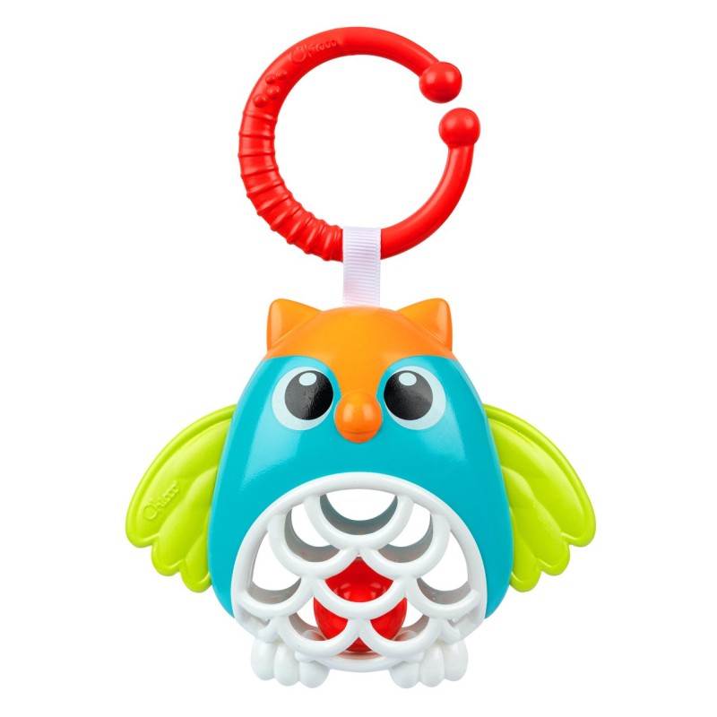Игрушка-погремушка-прорезыватель Chicco Совёнок