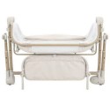 Люлька-колыбель приставная Carrello Salsa цвет: Cremio Beige CRL-16507