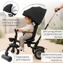Велосипед трехколесный 4 в 1 Bubago Marco цвет: черный BG 214-2
