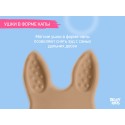 Универсальный прорезыватель BUNNY TEETHER цвет: оливковый