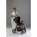 Коляска детская 2 в 1 Dada Prams Flux цвет: chocolate