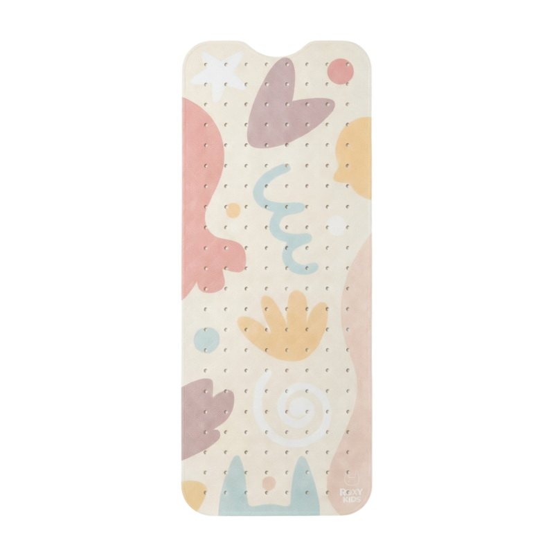 Коврик для ванны антискользящий 40 x 100 см цвет: завитки пастельные BM-40100-PAS