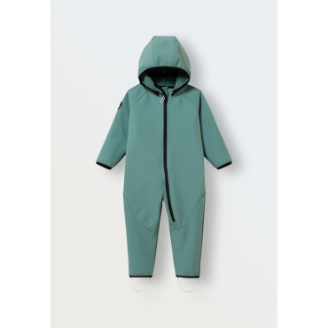 Комбинезон демисезонный мембрана Softshell 74-80 см цвет: базилик 167-233
