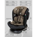 Автокресло детское 0-36 кг Sweet Baby Crosstour 360 SPS Isofix цвет: Beige