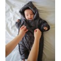 Комбинезон демисезонный DEW с капюшоном 0-6 месяцев цвет: графит 160-53 Комбинезон демисезонный DEW с капюшоном 0-6 месяцев цвет: графит 160-53