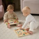 Игрушка деревянная Тактильно-звуковая доска Edda Сафари TSP-01002