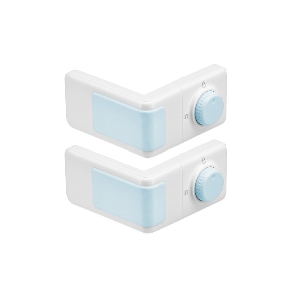 Блокиратор многофункциональный угловой с переключателем 2 шт RDG-007