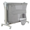 Электроколыбель-манеж 3 в 1 Pituso Denia 2026 цвет: Grey/серый wood