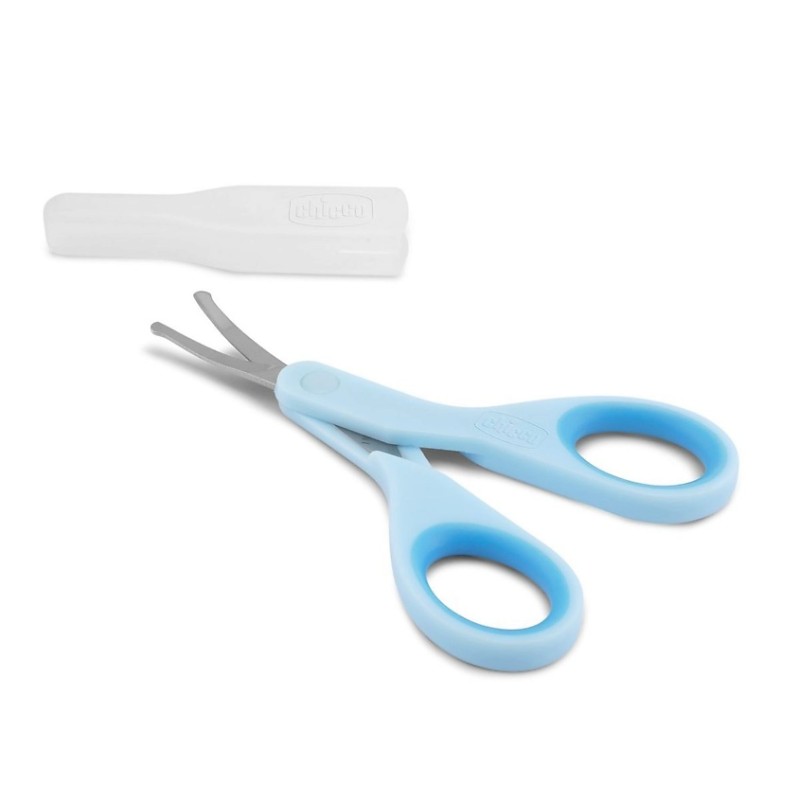 Ножницы с защитным колпачком 0м+Chicco цвет: Light blue Ножницы с защитным колпачком 0м+Chicco цвет: Light blue