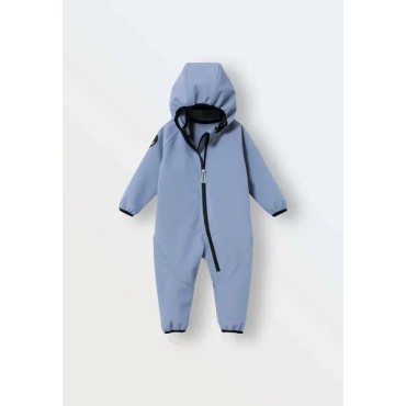 Комбинезон демисезонный мембрана Softshell 86-92 см цвет: серо-голубой 167-133 Комбинезон демисезонный мембрана Softshell 86-92 см цвет: серо-голубой 167-133
