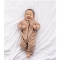Флисовый комбинезон-поддева Cute 68-74 см цвет: теплый беж 1645-122