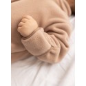 Флисовый комбинезон-поддева Cute 68-74 см цвет: теплый беж 1645-122
