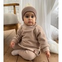 Флисовый костюм Cute 68-74 см цвет: теплый беж 1555-122 Флисовый костюм Cute 68-74 см цвет: теплый беж 1555-122