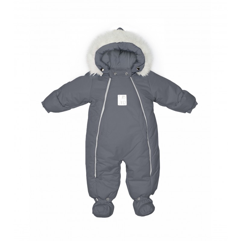 Комбинезон-трансформер с рождения до 68 см цвет: серый 163ШМ/2 Комбинезон-трансформер с рождения до 68 см цвет: серый 163ШМ/2