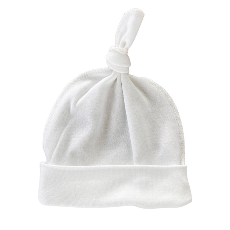 Чепчик однотонный с узелком и швами наружу 0-3 месяца цвет: экрю Т-136/О Чепчик однотонный с узелком и швами наружу 0-3 месяца цвет: экрю Т-136/О