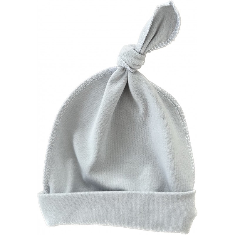 Чепчик однотонный с узелком и швами наружу 0-3 месяца цвет: серый Т-136/О Чепчик однотонный с узелком и швами наружу 0-3 месяца цвет: серый Т-136/О