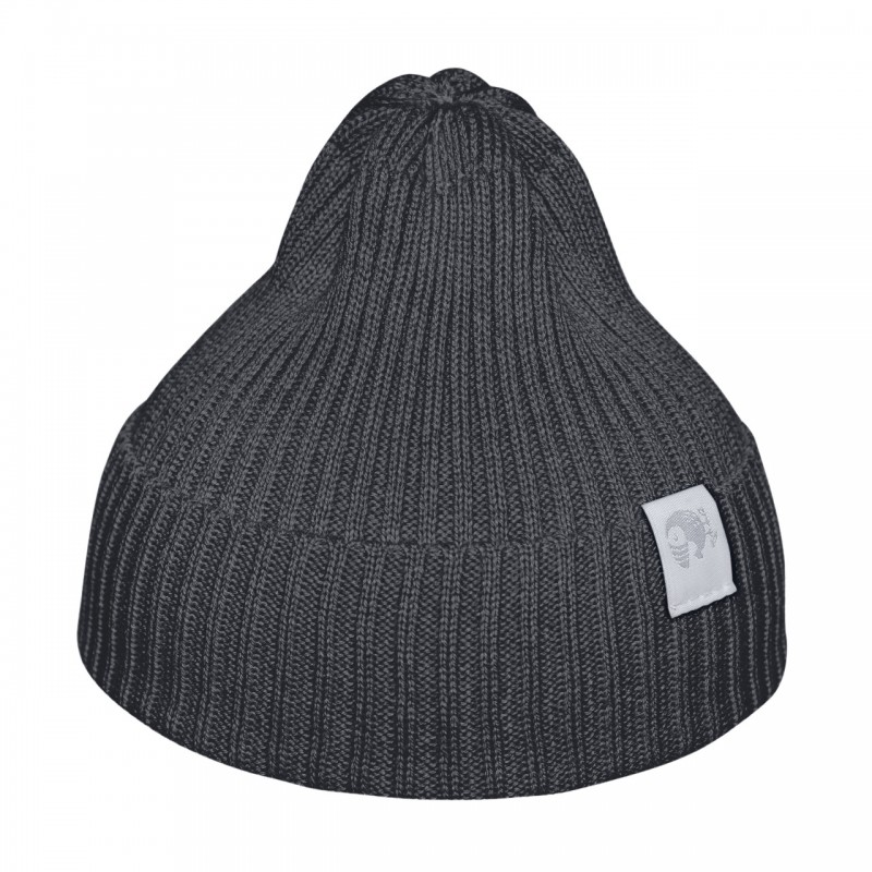 Вязаная шапочка-колпачок Simple 38-42 см цвет: графит 6000-53 Вязаная шапочка-колпачок Simple 38-42 см цвет: графит 6000-53