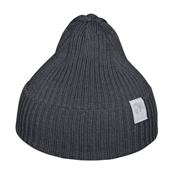 Вязаная шапочка-колпачок Simple 38-42 см цвет: графит 6000-53