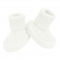 Пинетки детские вязаные Simple S 10 см цвет: экрю 850-02