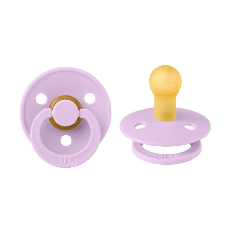 Cоска-пустышка BIBS Colour Latex 0-6 месяцев цвет: violet sky