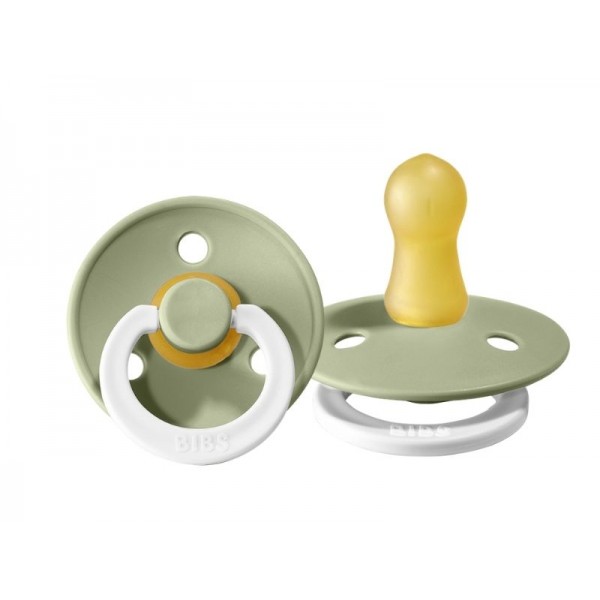 Cоска-пустышка BIBS Colour Latex 0-6 месяцев цвет: sage glow/ со светящимся кольцом Cоска-пустышка BIBS Colour Latex 0-6 месяцев цвет: sage glow/ со светящимся кольцом