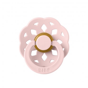Cоска-пустышка BIBS Boheme Latex 0-6 месяцев цвет: blossom / нежно-розовый