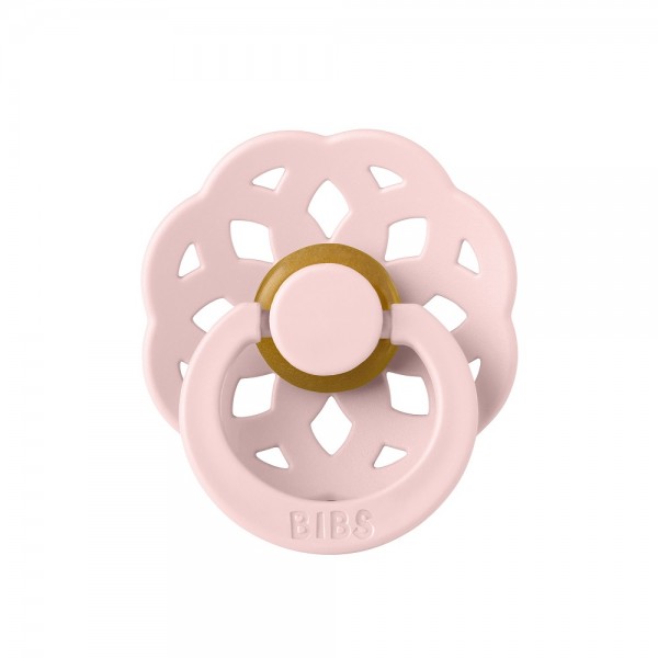 Cоска-пустышка BIBS Boheme Latex 0-6 месяцев цвет: blossom / нежно-розовый