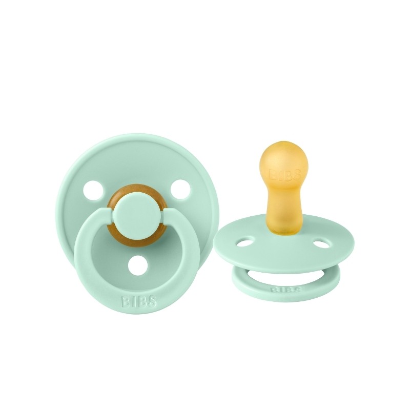 Cоска-пустышка BIBS Colour Latex 6-18 месяцев цвет: nordic mint