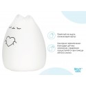 Силиконовый мягкий ночник CosmoCat + USB с аккумулятором