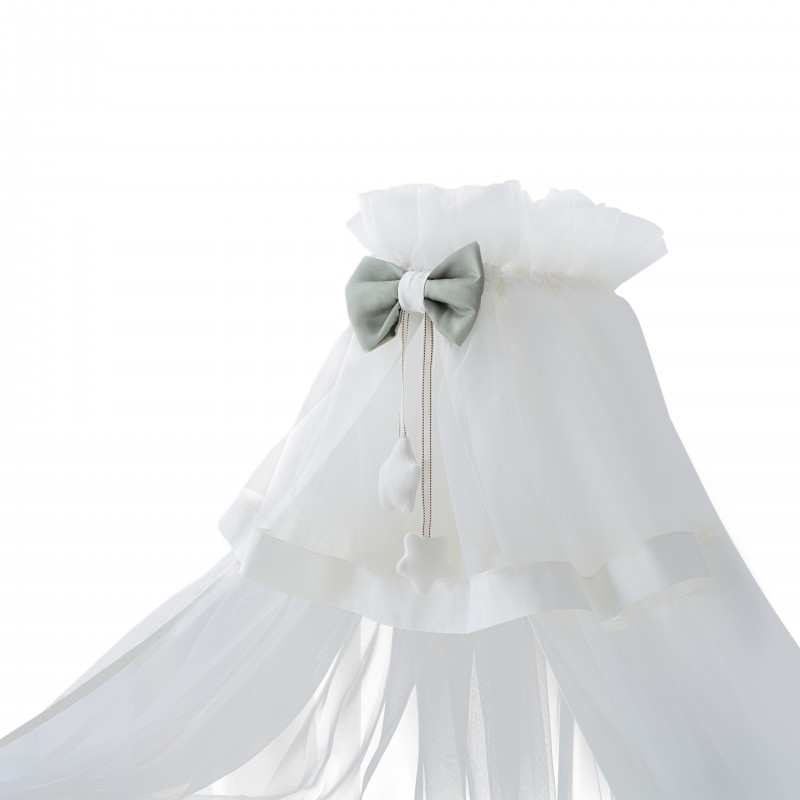 Балдахин для детской кроватки "Бамбино" цвет: олива ББ1/1-01.1