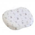 Детская анатомическая подушка до 1 года со съемным чехлом " Бабочка " Фабрика Облаков FBD-0002