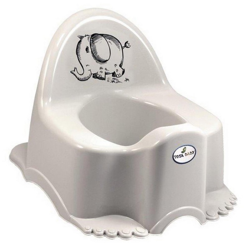 Детский горшок Eco Slon Слон Тега цвет: серый SL-001-162