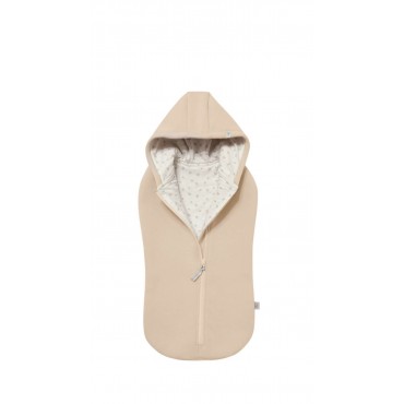Кокон прогулочный с капюшоном Cosy 0-3 месяца цвет: сливочный 1780-138