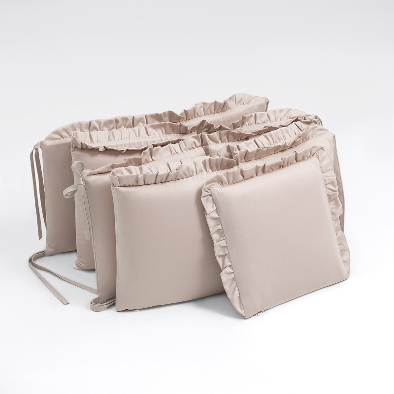 Защита-бампер для детской кроватки Lovely Dream ЛД1/4-04.12 Песочный Защита-бампер для детской кроватки Lovely Dream ЛД1/4-04.12 Песочный