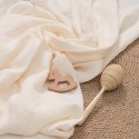 Муслиновая пеленка 130*100 см цвет: молочный МП.2-13х10-1.2