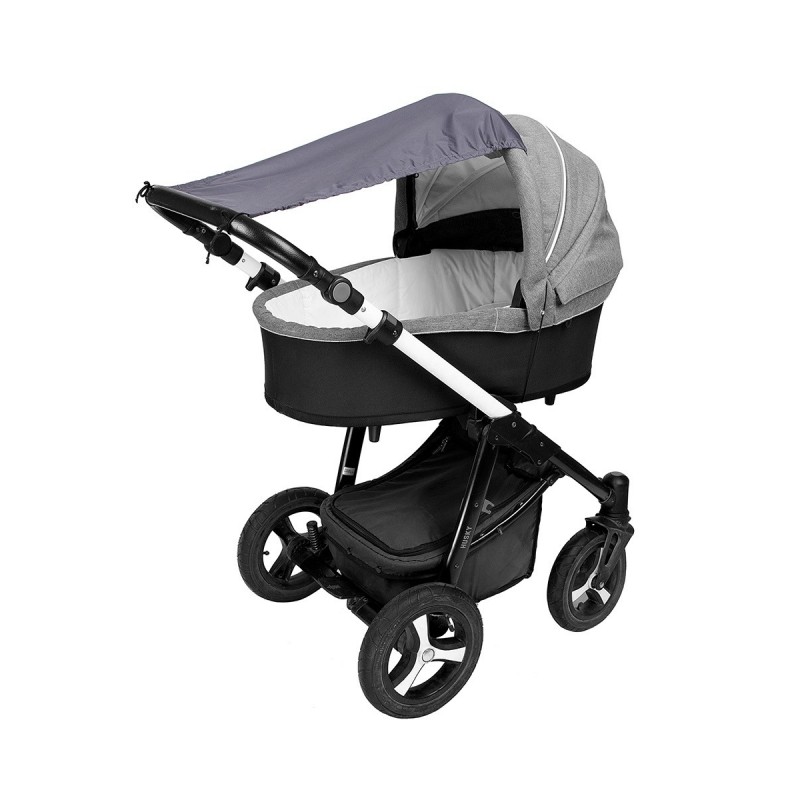 Солнцезащитная шторка-козырек универсальная для коляски цвет: серый 674521 Солнцезащитная шторка-козырек универсальная для коляски цвет: серый 674521