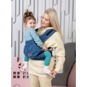 Слинг-рюкзак для переноски детей от 4 месяцев + 3 в 1 « Бебимобиль Хип » цвет: джинсовый РБМ05-002