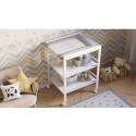 Пеленальный столик Polini kids Simple цвет: белый 1090