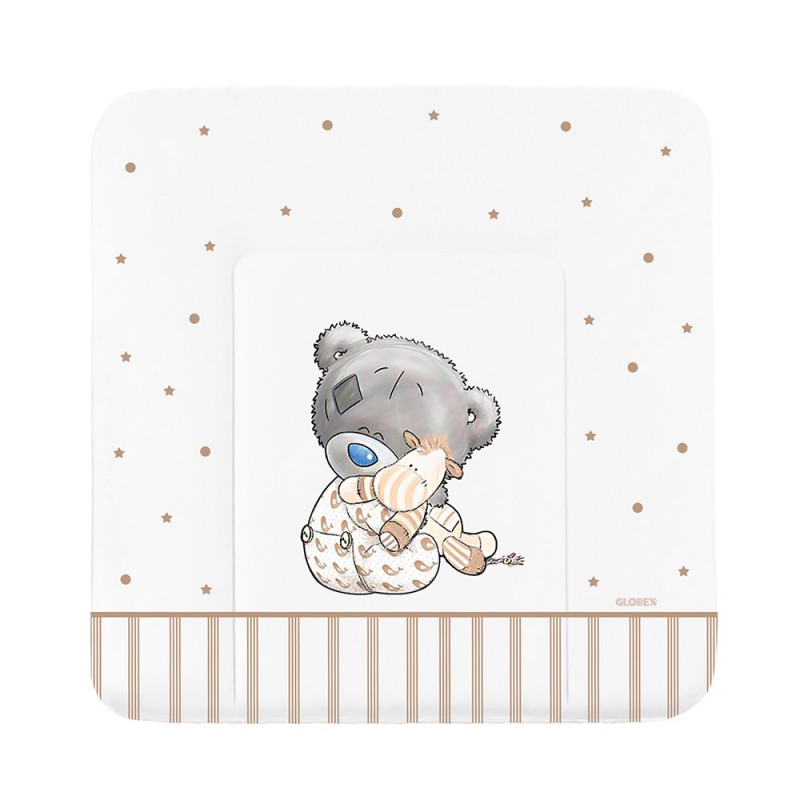 Матрас пеленальный мягкий Глобэкс Люкс цвет: мишка игрушка 4208