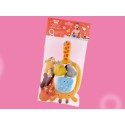 Игрушки для ванной SAFARI ANIMALS с сачком 6+1 шт RRT-813