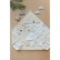 Комплект на выписку из роддома 5 предметов " Softy" цвет: кремовый 0403