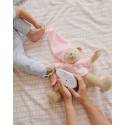 Игрушка для сна с белым и розовым шумом Drema BabyDou " Мишка Дрема " цвет: пудровый 103-Р